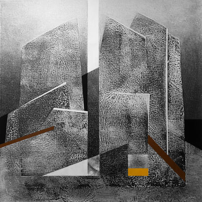 INTO THE HEIGHTS - a Paint Artowrk by Viliam  Polák